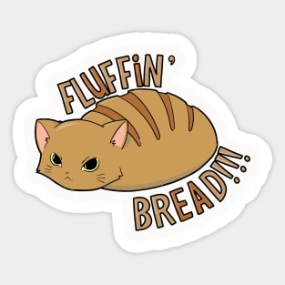 Cute Bread Cat Sticker